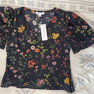 Amour Vert - Kendra Silk blouse NWT - S